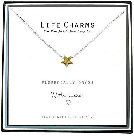 Life Charms Gold Star Necklace - Gifteasy Online