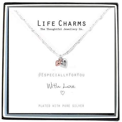 Life Charms Puffed Heart Necklace - Gifteasy Online