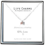 Life Charms Puffed Heart Necklace - Gifteasy Online