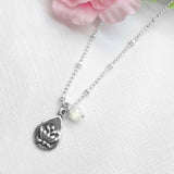 Life Charms Lotus Necklace with Love - Gifteasy Online
