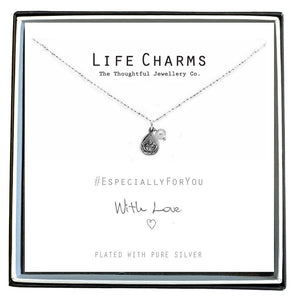 Life Charms Lotus Necklace with Love - Gifteasy Online