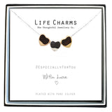 Life Charms Three Hearts Necklace - Gifteasy Online