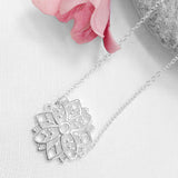 Life Charms With Love Flower Necklace - Gifteasy Online