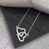 Life Charms Entwined Heart Necklace - Gifteasy Online