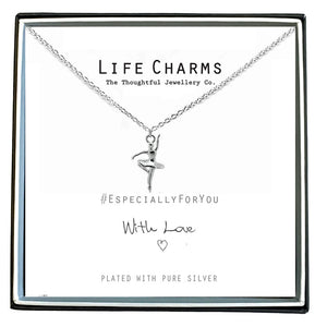 Life Charms Ballerina Necklace - Gifteasy Online