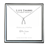 Life Charms Wishbone Necklace - Gifteasy Online