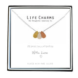 Life Charms Tricolour Necklace with Love - Gifteasy Online
