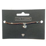 Life Charms Heart Bracelet - Gifteasy Online