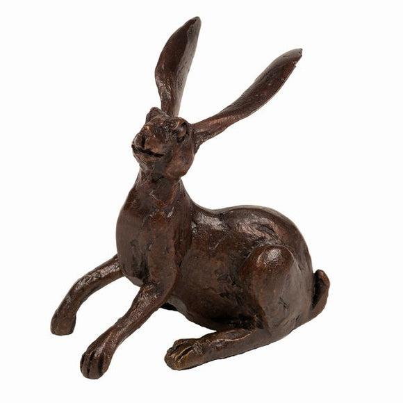Frith Creative Bronze Solid Bronze Watchful Hare - Gifteasy Online