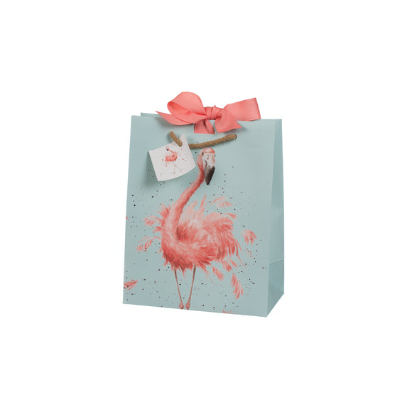 Wrendale 'Flamingo' Gift Bag Small - Gifteasy Online