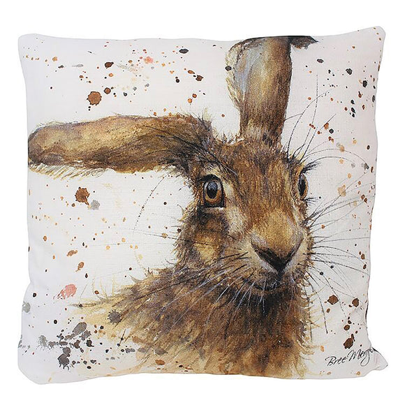 Luxury Fibre Filled Harriet Hare Cushion. Size 43 x 43 cm - Gifteasy Online
