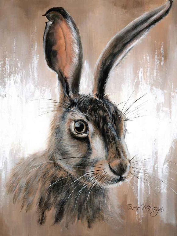 Bree Merryn Canvas Cuties Hattie Hare Canvas 15 x 20cm Boxed - Gifteasy Online