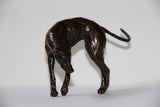 Unique Bronze Solid Bronze Standing Greyhound by Muhmood Tahir - Gifteasy Online