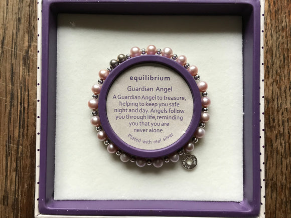 Equilibrium Pearl Guardian Angel Bracelet - Gifteasy Online