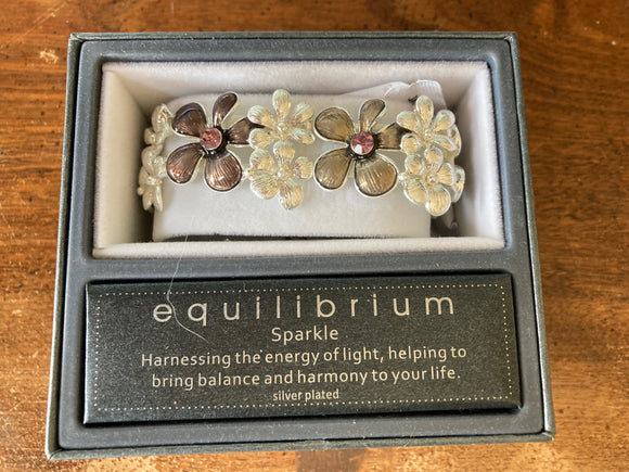 Equilibrium Jewellery Silver Plated Pearl Bracelet | Asko Jewellers