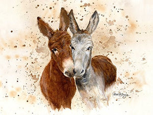 Bree Merryn Jack & Diane donkey Canvas Cutie - Gifteasy Online