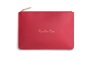 Katie Loxton Perfect Pouch Marvellous Mum Fuchsia Pink - Gifteasy Online