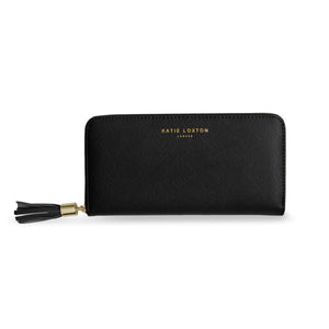 TASSEL PURSE large coin/card purse - black - 10x20x2.5cm - Gifteasy Online