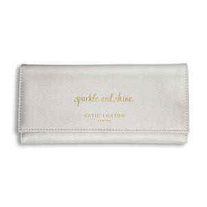 Katie Loxton  JEWELLERY ROLL - SPARKLE AND SHINE - metallic silver - Gifteasy Online