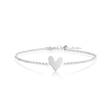 Katie Loxton STERLING SILVER - LIVE LOVE LAUGH - sterling silver bracelet - Gifteasy Online