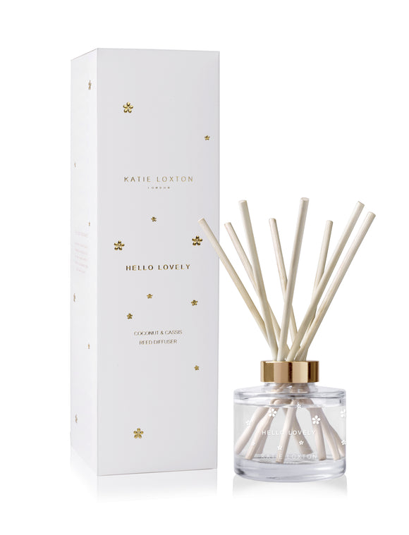 Katie Loxton London - Reed Diffuser - Hello Lovely - Coconut & Cassis - Gifteasy Online