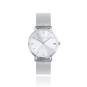 Katie Loxton CECE WATCH - silver plated chain mail strap - Gifteasy Online