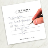 Life Charms You Mean The World In Welsh - Rwyt Ti'n Werth Y Byd - Gifteasy Online