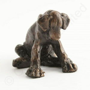 Frith Louise Peterson Solid Bronze Great Dane Puppy Sitting - Gifteasy Online