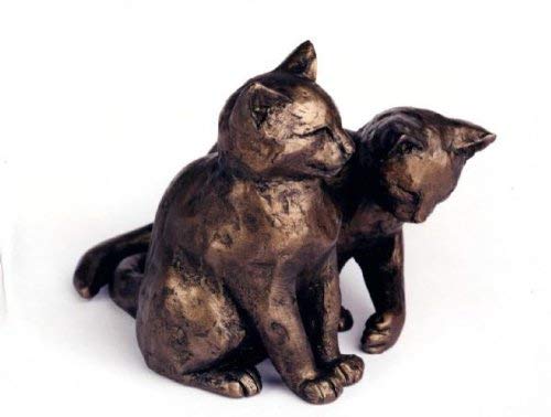 Frith Lucky & Scruff Cold Cast Bronze Cats - Gifteasy Online