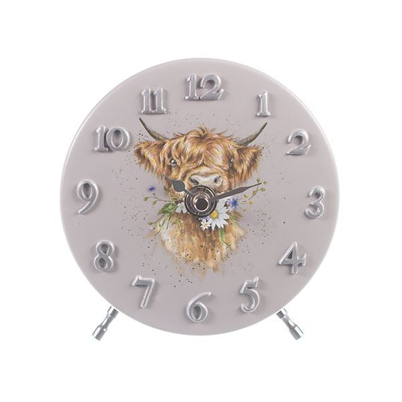 Wrendale Cow Mantel Clock - Gifteasy Online