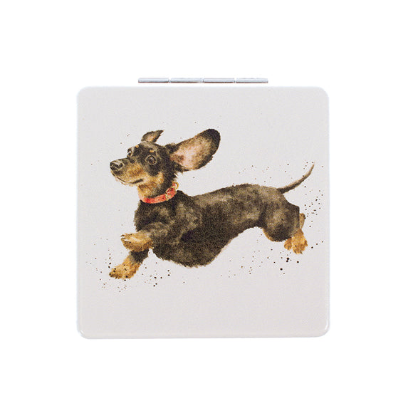 Wrendale 'That Friday Feeling' Dog Compact Mirror - Gifteasy Online