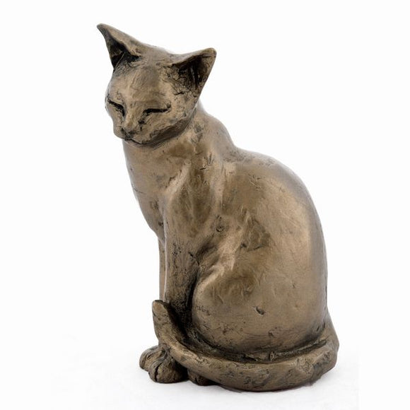 Maisie Bronze Cat Sculpture 18cm - Paul Jenkins - Frith - Gifteasy Online