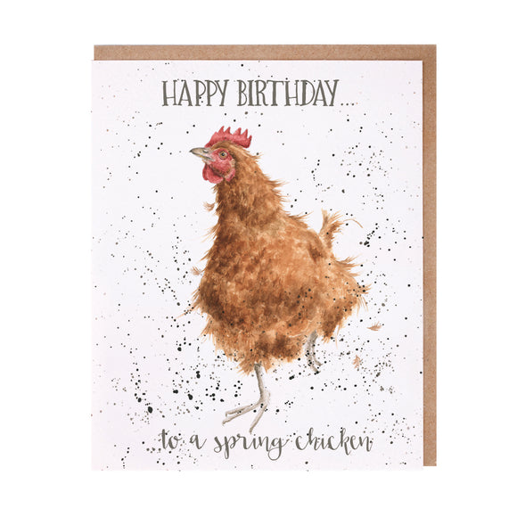 Wrendale 'Spring Chicken' Card - Gifteasy Online