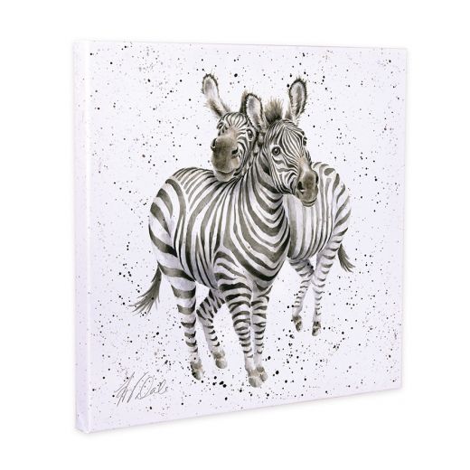 Wrendale 'Still My Favourite' Zebra Canvas - Gifteasy Online