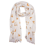 Wrendale A Dog's Life Scarf with Gift Bag - Gifteasy Online