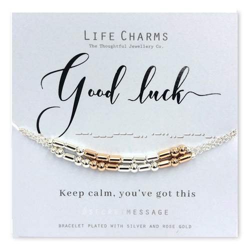 Life Charms Good Luck Secret Message Bracelet - Gifteasy Online