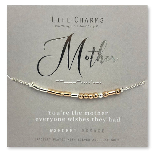 Life Charms Secret Message Mother Bracelet - Gifteasy Online