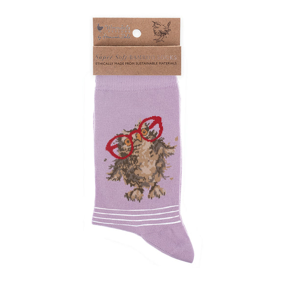 Wrendale Owl Sock 'Spectacular' - Gifteasy Online