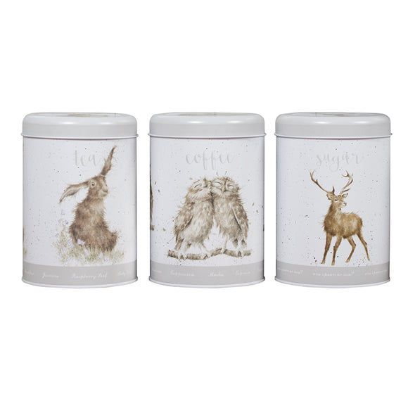 Wrendale Tea, Coffee and Sugar Canisters - Gifteasy Online