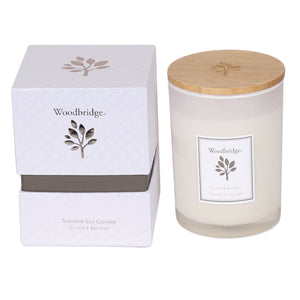 Aromatize Woodbridge Medium Orchid & Bamboo Soy Candle - Gifteasy Online