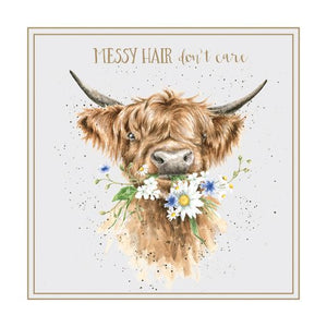 Wrendale 'Messy Hair' Card - Gifteasy Online