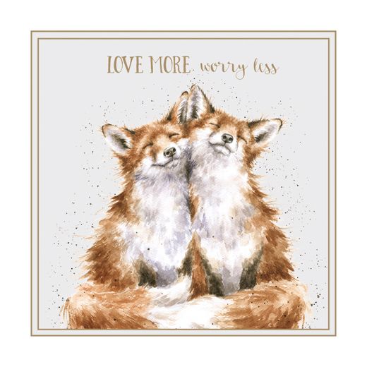 Wrendale 'Love More' Card - Gifteasy Online