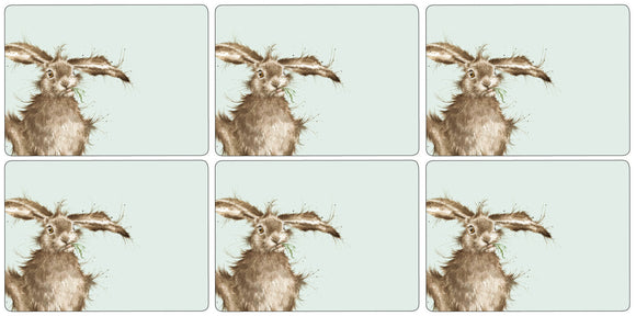 Portmeirion Pimpernel Wrendale Hare Placemat Set of 6 - Gifteasy Online