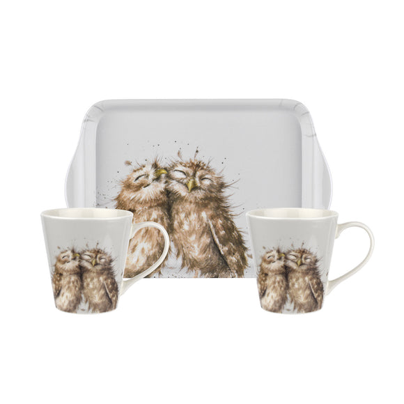 Pimpernel Owl Mug and Tray Set - Gifteasy Online