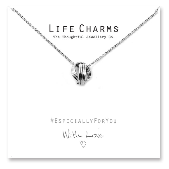 Life Charms Silver Lucky Rings Necklace - Gifteasy Online