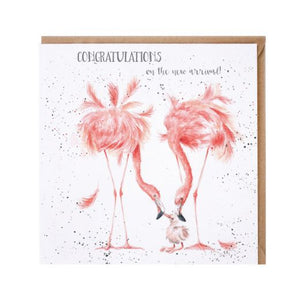 Wrendale ' New Arrival' New Baby Card - Gifteasy Online