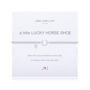 A Little Lucky Horseshoe Silver Bracelet By Joma Jewellery - Gifteasy Online