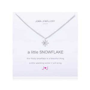 A Little Snowflake Necklace By Joma Jewellery - Gifteasy Online