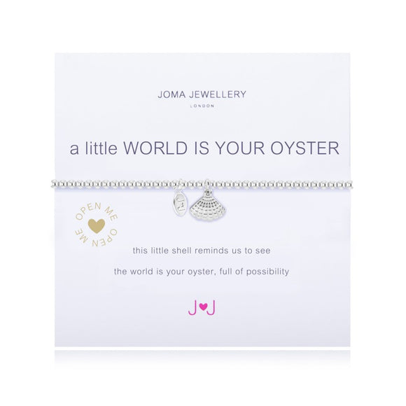 A Little World Is Your Oyster Bracelet By Joma Jewellery - Gifteasy Online