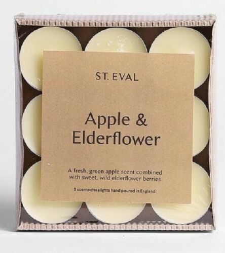 St Eval Apple & Elderflower set of 9 Tealights - Gifteasy Online
